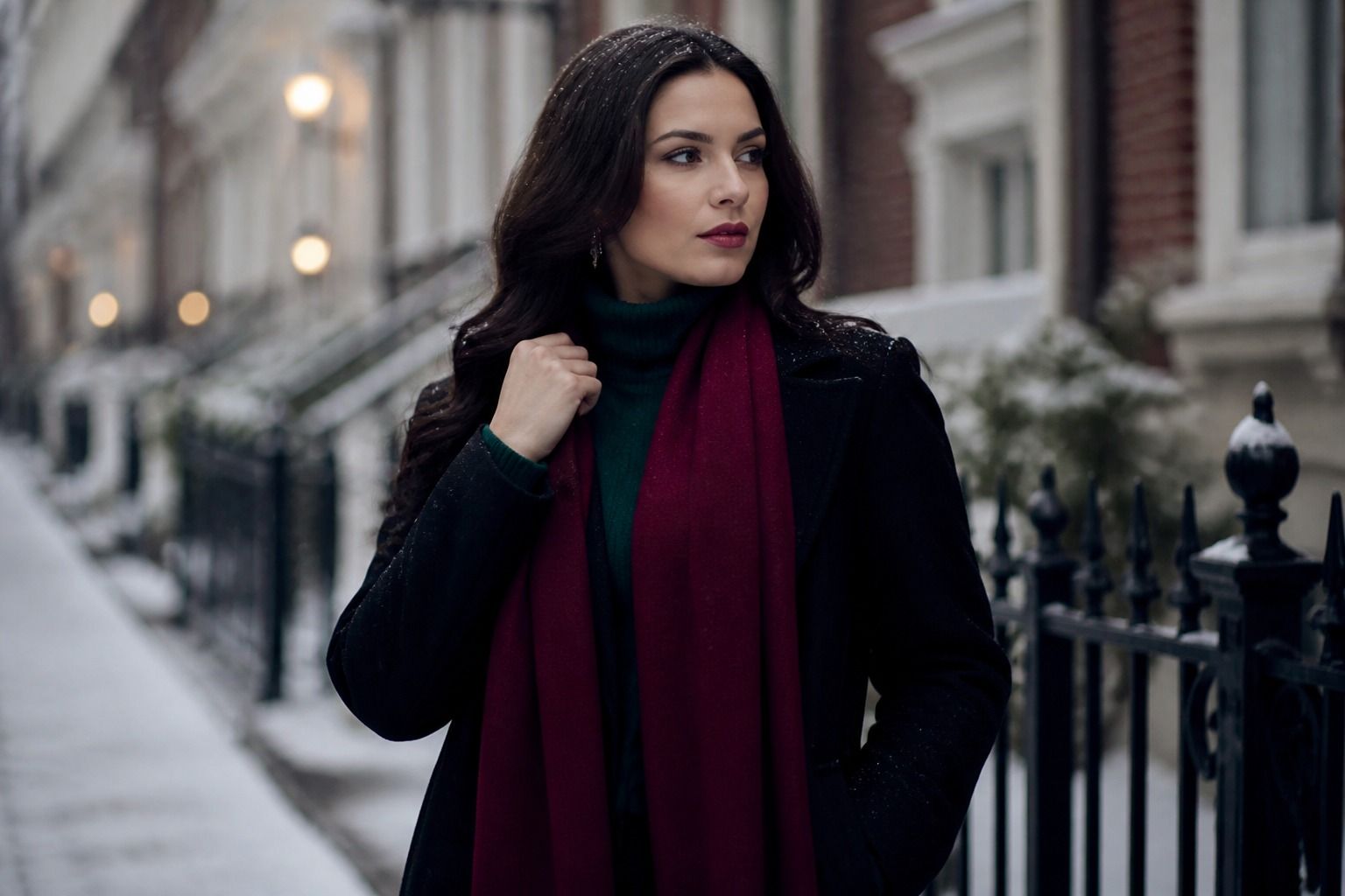 Deep Winter Color Palette: High Contrast Without Going Harsh